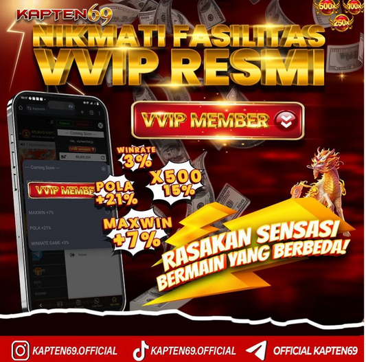 KAPTEN69: Surga Slot Online Gacor Terpercaya di Indonesia